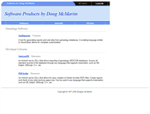 Tablet Screenshot of dmcmartin.com